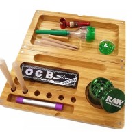 Tobacco Rolling Tray Rolling Tray Wood Tin Rolling Tray